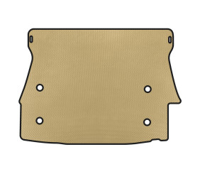 Килимок в багажник (Купе, Бежевий) для BMW 3 серія E36 1990-2000 рр