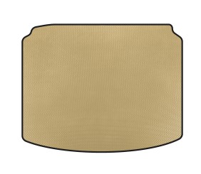 Килимок в багажник (HB, 5-ти дверний, Рестайлінг, Бежевий) для Citroen C-4 2004-2010 рр