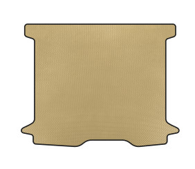 Килимок в багажник (Бежевий) для Dacia Dokker 2013-2022 рр