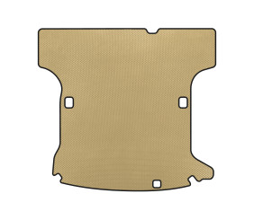 Килимок в багажник (SW, 5-ти місний/МКПП, До рестайлінгу, Бежевий) для Dacia Logan I 2005-2008 рр