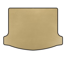 Килимок в багажник (HB, 3-х дверний, Бежевий) для Honda Civic HB 2006-2012 рр