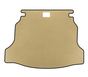 Килимок в багажник (HB, 5-ти дверний, Бежевий) для Honda Civic HB 2012-2020 рр
