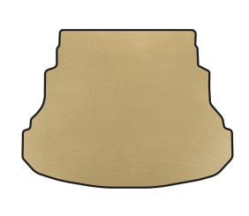 Килимок в багажник (Купе, Бежевий) для Hyundai Genesis DH 2013-2016 рр