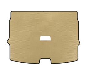 Килимок в багажник (Для Rogue Sport, Бежевий) для Nissan Qashqai 2014-2021 рр