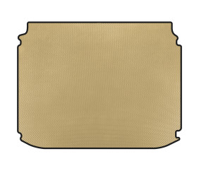 Килимок в багажник (HB, 5-ти дверний, Бежевий) для Peugeot 308 2007-2013 рр