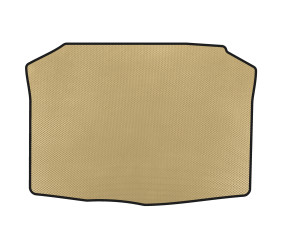 Килимок в багажник (HB, Бежевий) для Skoda Fabia 2000-2007 рр