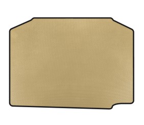 Килимок в багажник (HB, Бежевий) для Skoda Fabia 2007-2014 рр