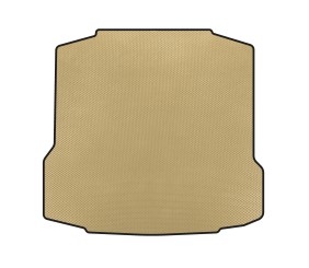 Килимок в багажник (LiftBack, Бежевий) для Skoda Rapid 2012-2019 рр