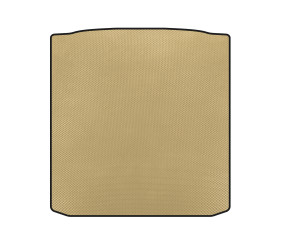 Килимок в багажник (одинарна фалшпідлога, SW, Бежевий) для Skoda Superb 2009-2015 рр