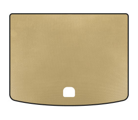 Килимок в багажник (Бежевий) для SsangYong Kyron 2005-2014 рр