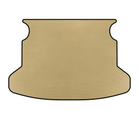 Килимок в багажник (SD, Бежевий) для Toyota Corolla 2002-2007 рр