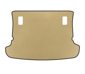 Килимок в багажник (7-ми місний, Бежевий) для Toyota Corolla Verso 2004-2009 рр