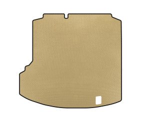Килимок в багажник (SD, Бежевий) для Volkswagen Jetta 2006-2011 рр