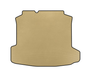 Килимок в багажник (SD, Бежевий) для Volkswagen Polo 2010-2017 рр
