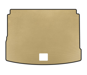 Килимок в багажник V2 (США, Бежевий) для Volkswagen Tiguan 2016-2023 рр