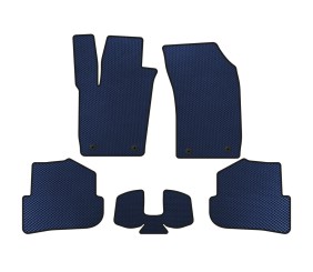 Килимки EVA (HB, 3-х дверний, Синій) для Ауди A1 2010-2018 рр