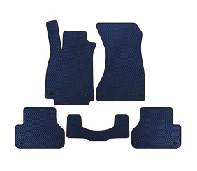Килимки EVA (SD, Синій) для Ауди A5 2016-2025 рр