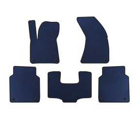 Килимки EVA (Long, Синій) для Ауди A8 2010-2018 рр