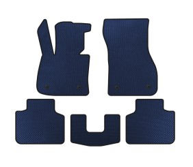 Килимки EVA (для F45, Синій) для BMW 2 серія Active Tourer F45/F46 2014-2021 рр