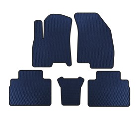 Килимки EVA (Синій) для Chery Tiggo 8 2017- рр