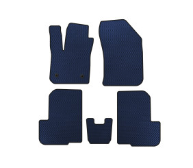 Килимки EVA (2 ряди, 7-ми місний, Синій) для Dacia Lodgy 2012-2022 рр