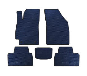 Килимки EVA (SD, Синій) для Daewoo Nubira 1997-1999 рр