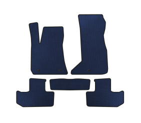 Килимки EVA (Купе, Синій) для Dodge Challenger 2008-2023 рр