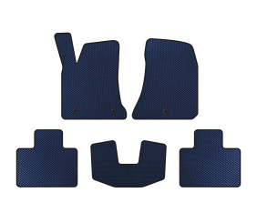 Килимки EVA (2015-2023, SD, Синій) для Dodge Charger рр
