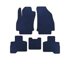 Килимки EVA (Для Qubo 2008-2016, Синій) для Fiat Fiorino/Qubo рр