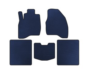 Килимки EVA (2015-2019, 5-ти місний, Синій) для Ford Explorer рр