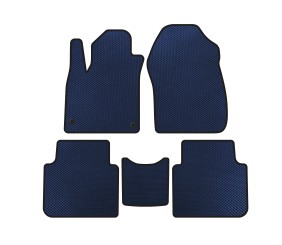 Килимки EVA (7-ми місний, Синій) для Honda CRV 2017-2022 рр
