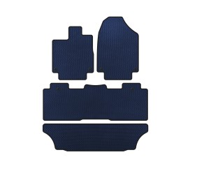 Килимки EVA (3 ряди, Синій) для Honda Odyssey 2017- рр