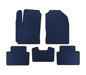 Килимки EVA (Бензин, Синій) для Hyundai Kona 2017-2023 рр