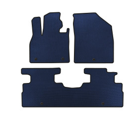 Килимки EVA (2 ряди, 7-ми місний, Синій) для Hyundai Palisade 2018-2025 рр