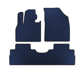 Килимки EVA (2 ряди, 8-ми місний, Синій) для Hyundai Palisade 2018-2025 рр
