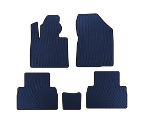 Килимки EVA (2018-2020, Синій) для Hyundai Santa Fe 4 рр