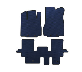 Килимки EVA (2 ряди, Синій) для Infiniti QX60 2016-2021 рр