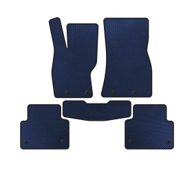 Килимки EVA (2011-2016, SD, Синій) для Jaguar XF рр