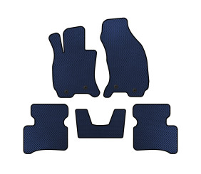 Килимки EVA (SD, Педаль газу з підлоги, Синій) для Jaguar X-Type 2001-2009 рр