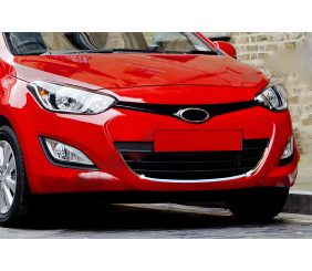 Обведення на решітку (нерж.) для Hyundai I-20 2012-2014 рр