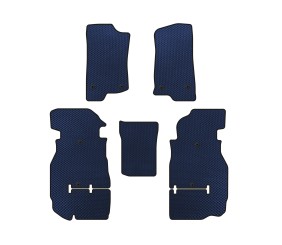 Килимки EVA (Rubicon Unlimited/5-ти дверний, Синій) для Jeep Wrangler 2018- рр