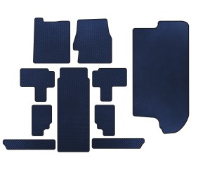 Килимки EVA (повний салон, Синій) для Kia Carnival 2002-2013 рр