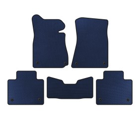 Килимки EVA (2011-2015, SD, Не повний привод, Синій) для Lexus GS рр