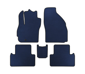 Килимки EVA (2 ряди, 7-ми місний, Синій) для Mazda 5 2005-2009 рр