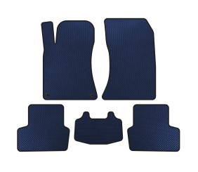 Килимки EVA (SD, Синій) для Mercedes CLA C117 2013-2019 рр