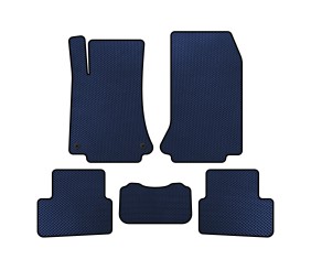Килимки EVA (Синій) для Mercedes A-сlass W176 2012-2018 рр