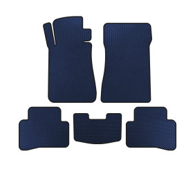 Килимки EVA (SD, Синій) для Mercedes C-class W202 1993-2001 рр