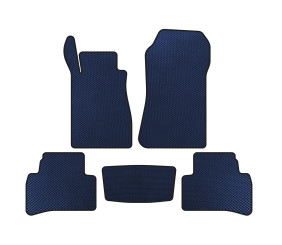 Килимки EVA (Купе, Синій) для Mercedes CLK W208 1997-2002 рр