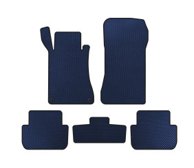 Килимки EVA (Купе, Синій) для Mercedes CLK W209 2002-2010 рр