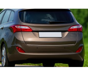 Кромка багажника (SW, нерж) для Hyundai I-30 2012-2017 рр